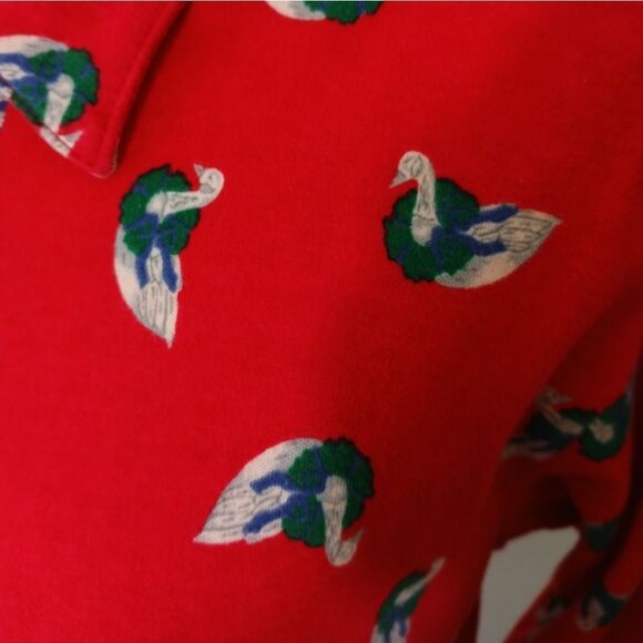 VTG swan print dress - Picture 6 of 10